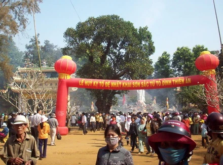 Quảng Ngãi: Húy kỵ đệ nhất khai sơn sắc tứ Tổ đình Thiên Ấn